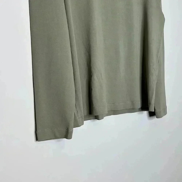 Zara Olive Green Long Sleeve Shirt - Picture 3 of 7